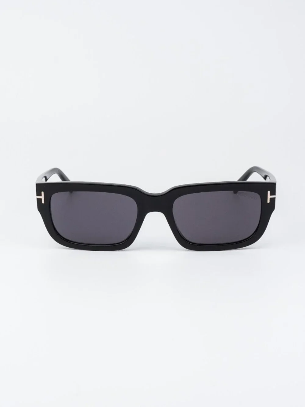 Tom Ford EZRA Men Sunglasses Black Smoke Rectangle FT1075/S 01A NEW AUTHENTIC